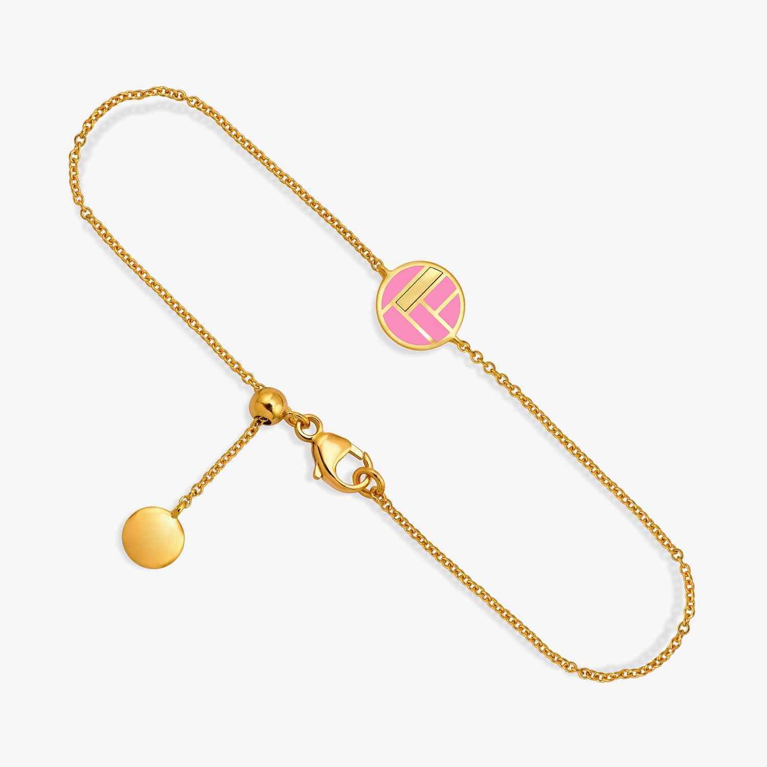 Bauhaus Custom Ceramic Bracelet Lucid Rose