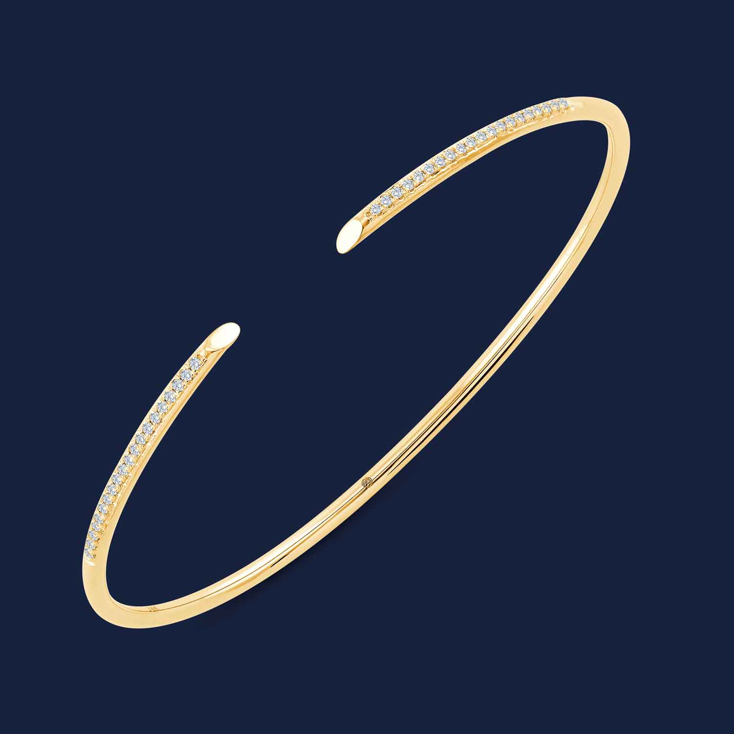 Helix Diamanten Armband in Gold