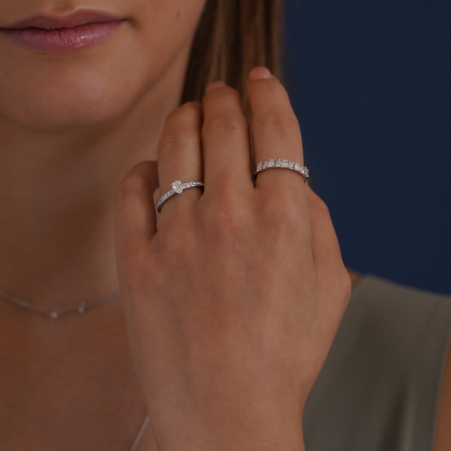 Blended Fancy Shape Band