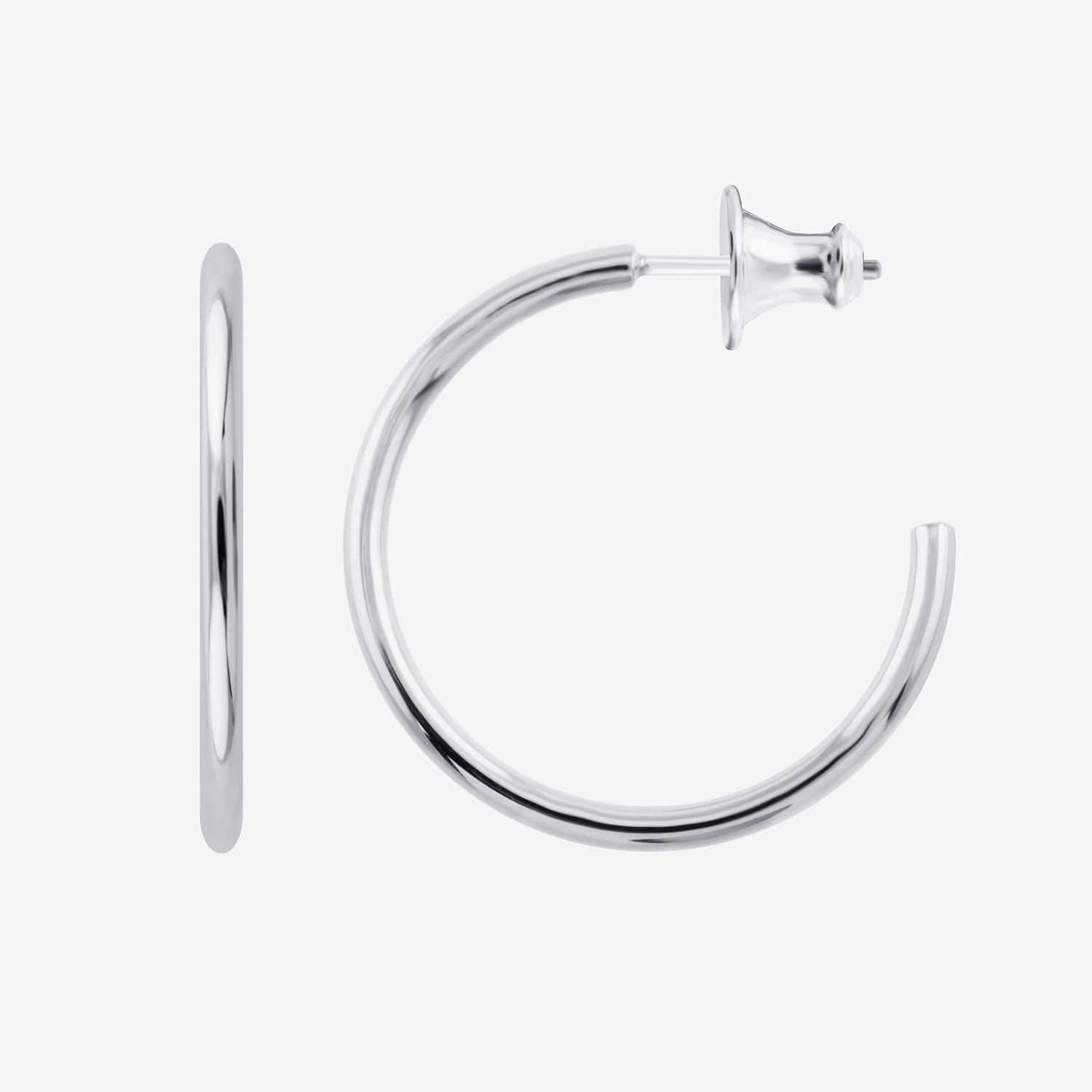Nimbus Medium C Kreolen Silber
