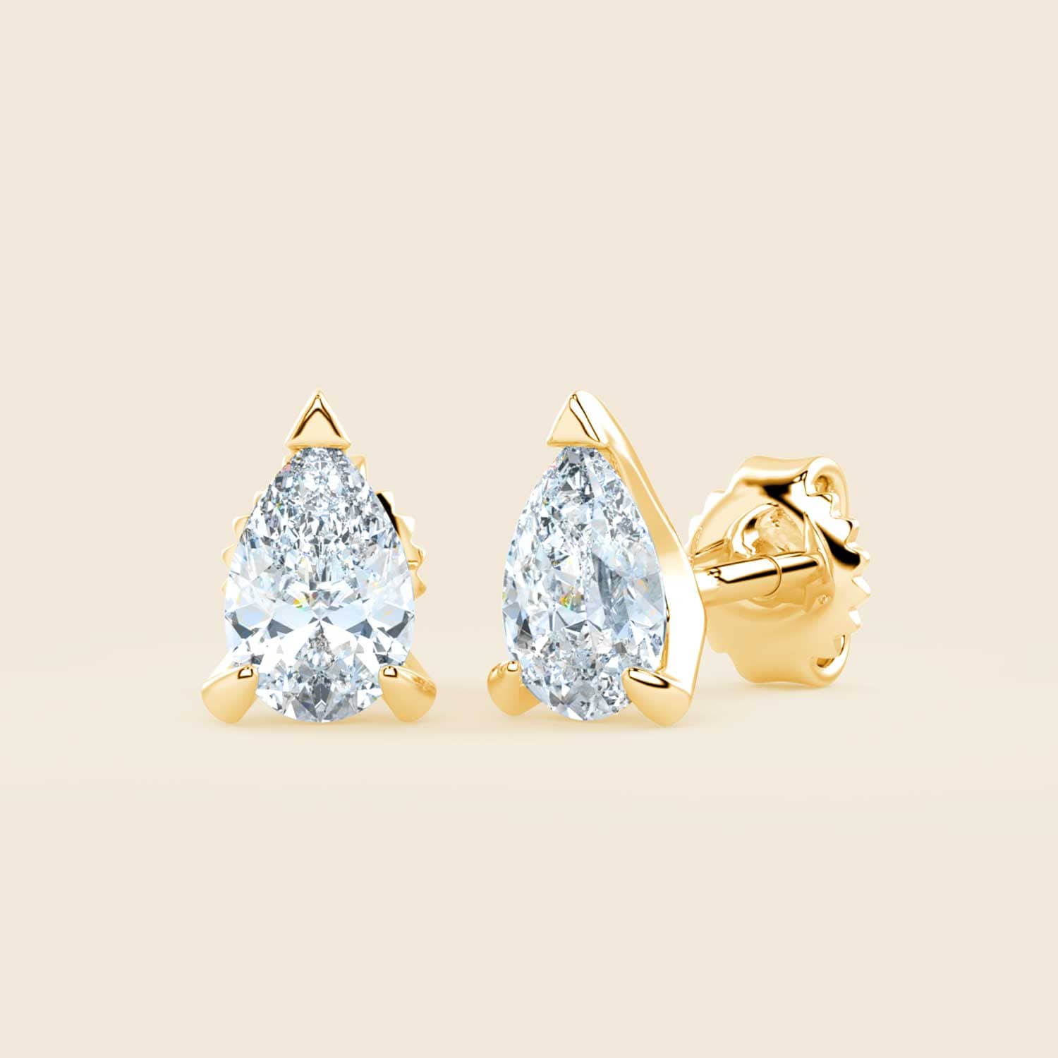 Pear Lily Stecker Gelb