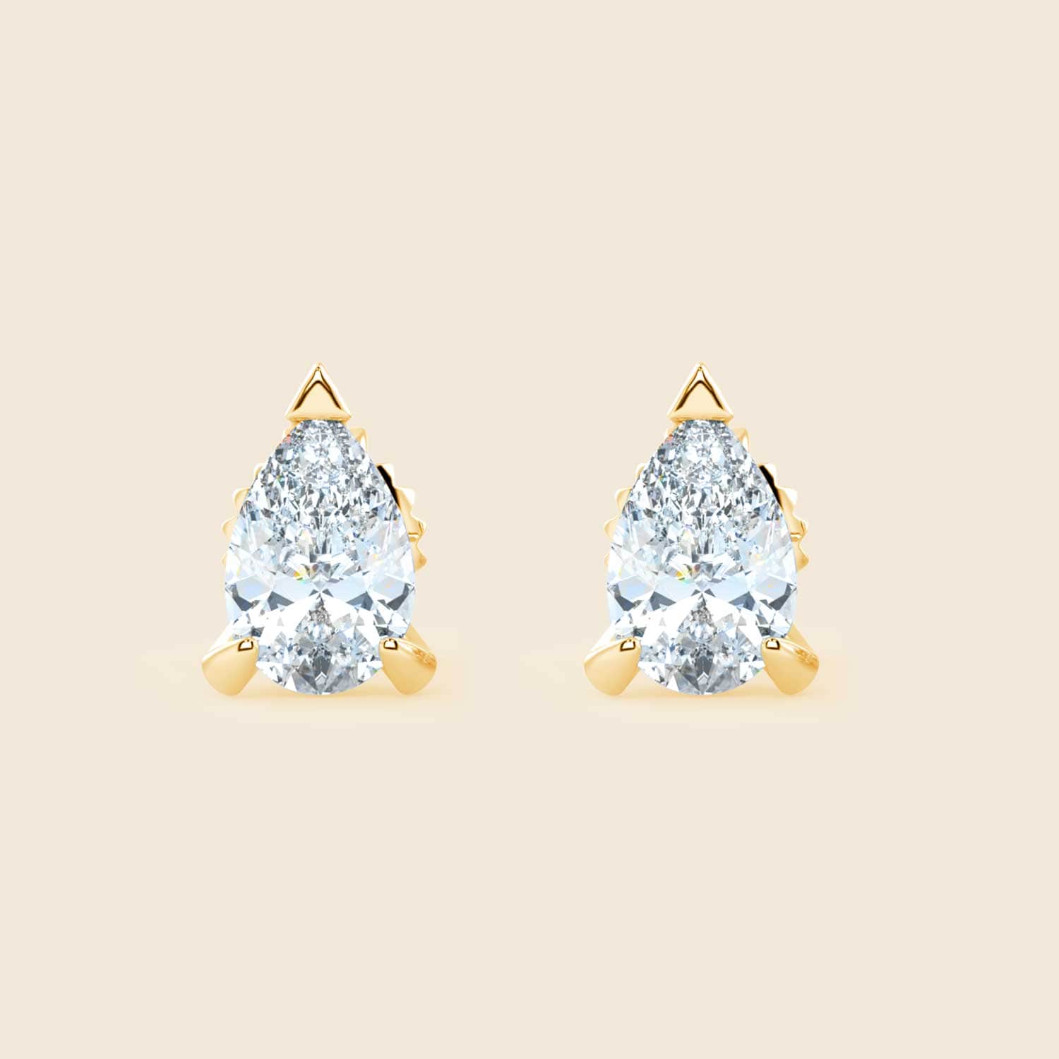 Pear Lily Stecker Gelb