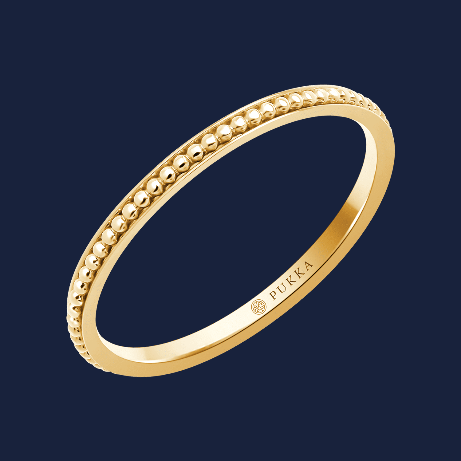Marika Solid Bead Band