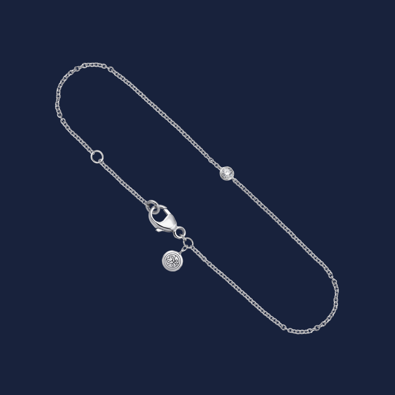 Bezel Diamond Armband