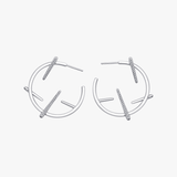Polar Diamond Hoops