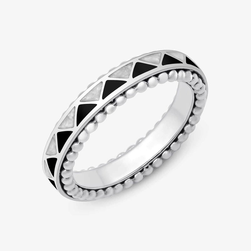 Jodhpur Ceramic Bead Ring