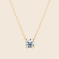 Round Lily Kette Gelb