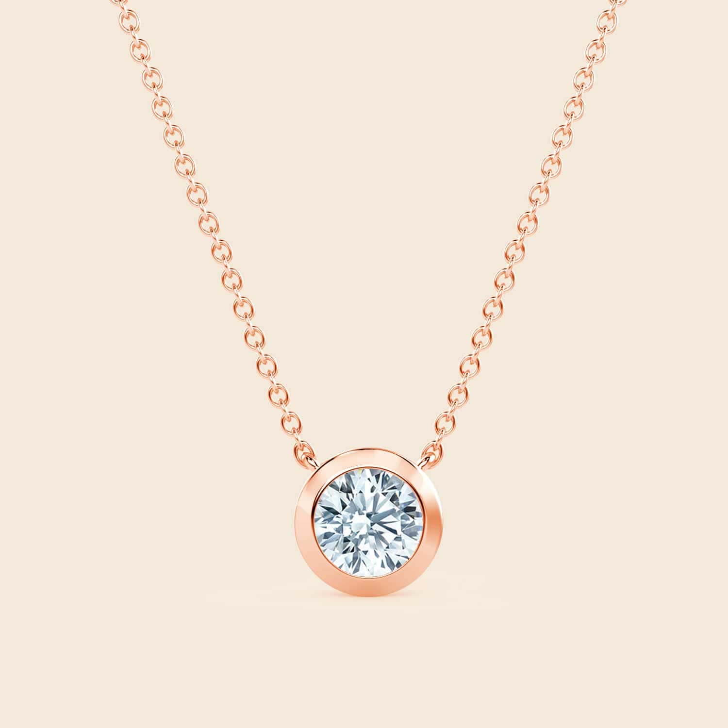 Iris Bezel Kette Rose