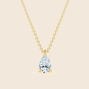 Pear Lily Kette Gelb
