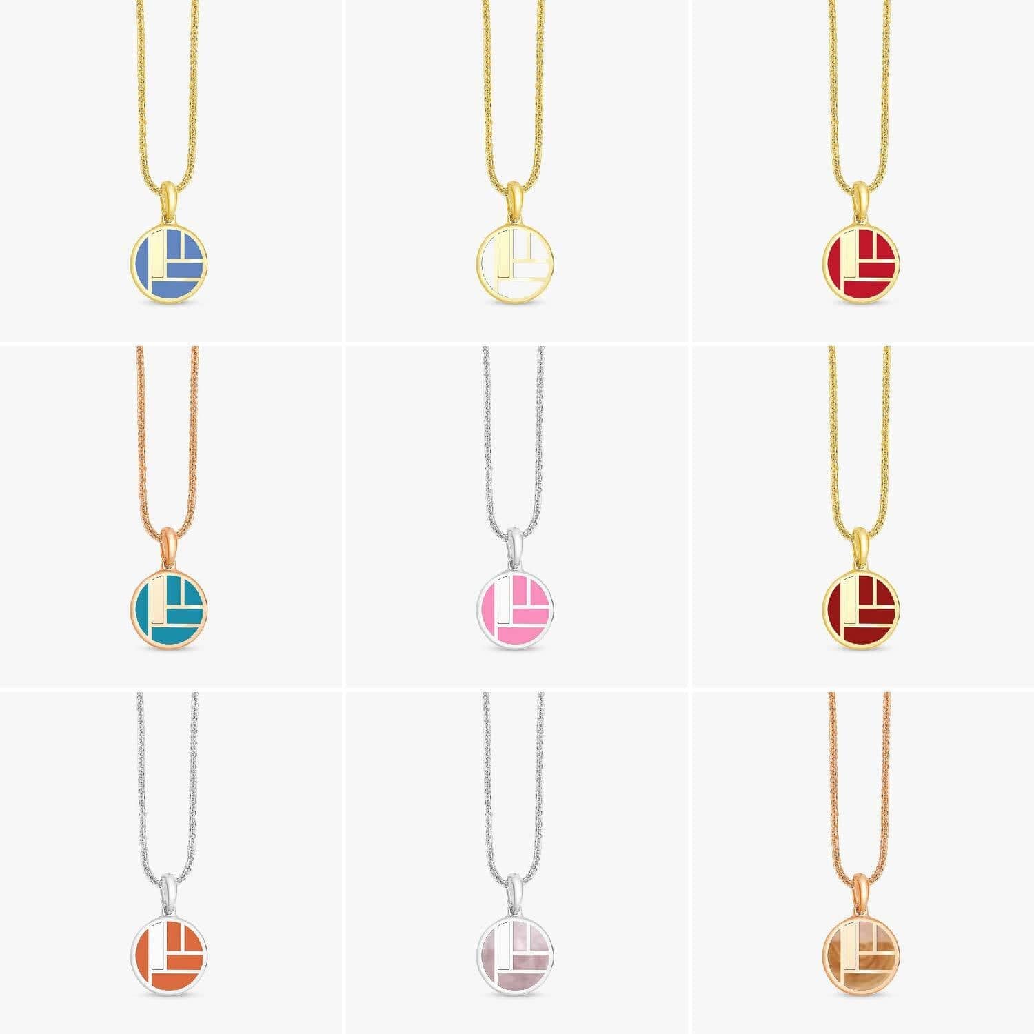 Bauhaus Custom Ceramic Pendant